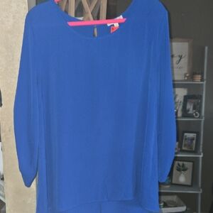 Umgee Cobalt Blue Women's Blouse